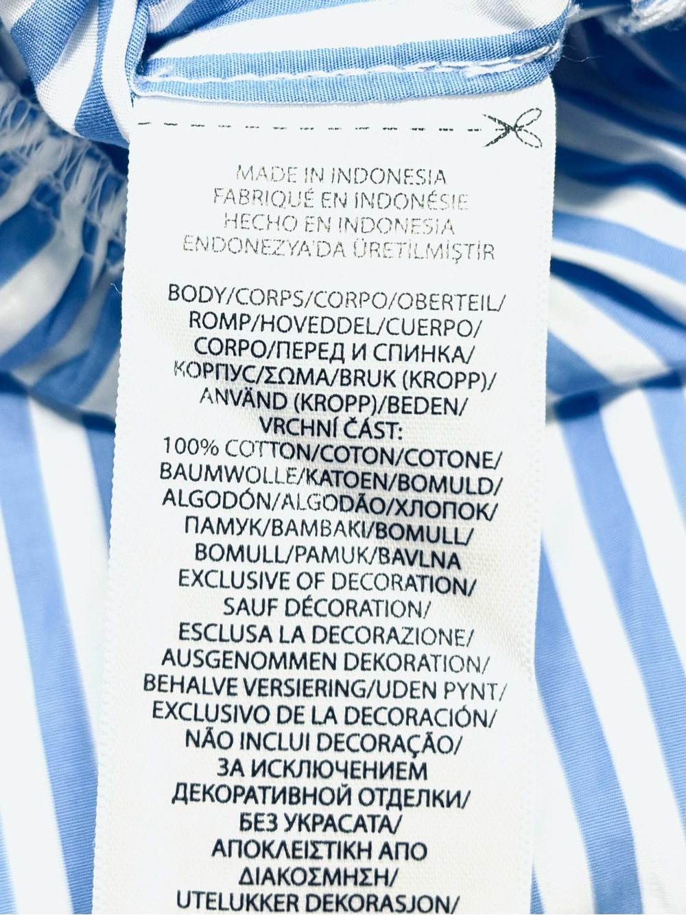 NEW POLO Ralph Lauren Girls Core Replen Blue & White Stripe Cotton Shirt Dress - Picture 5 of 7